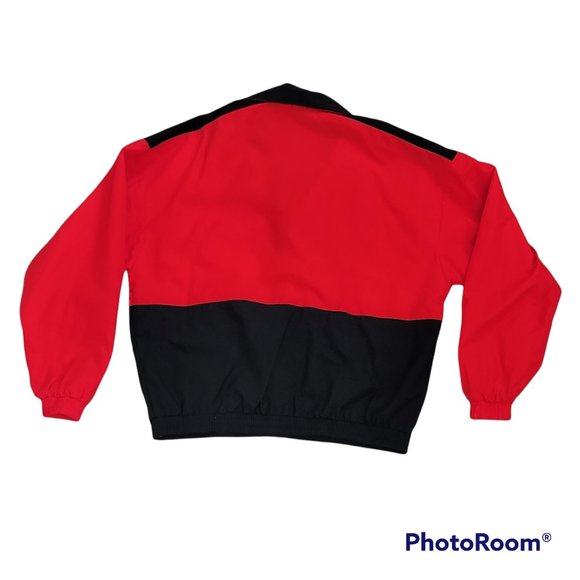 NASCAR Vintage Norman Todd Retro Racing Jacket Red White Black - Rare Find - Picture 3 of 9